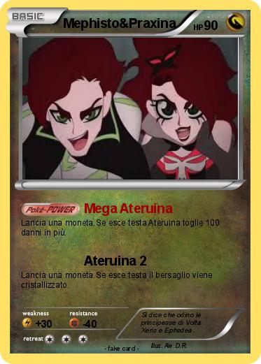 Pokemon Mephisto&Praxina