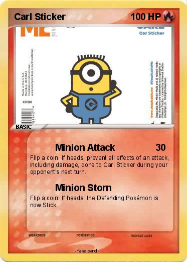 Pokemon Carl Sticker