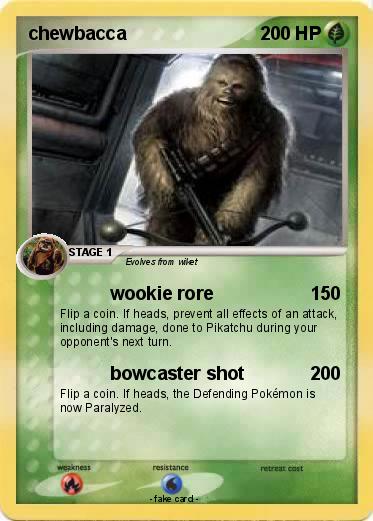 Pokemon chewbacca