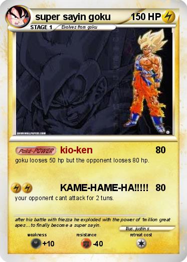 Pokemon super sayin goku
