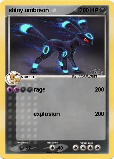 Pokemon shiny umbreon
