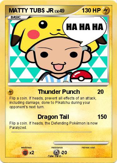 Pokemon MATTY TUB$ JR