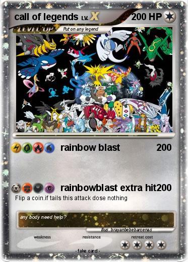 Pokemon call of legends