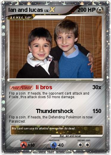 Pokemon Ian and lucas
