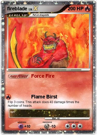 Pokemon fireblade