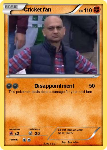 Pokemon Cricket fan