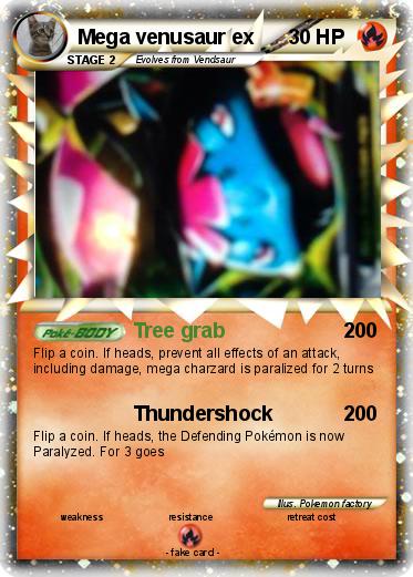 Pokemon Mega venusaur ex