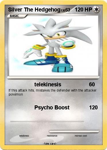 Pokemon Silver The Hedgehog