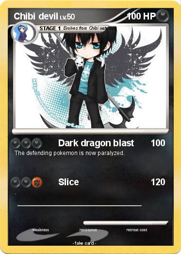 Pokemon Chibi devil