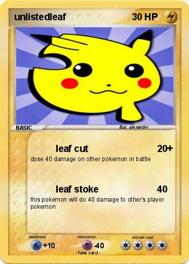 Pokemon unlistedleaf