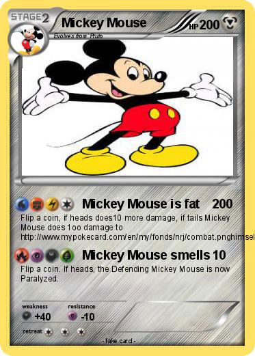 Pokemon Mickey Mouse