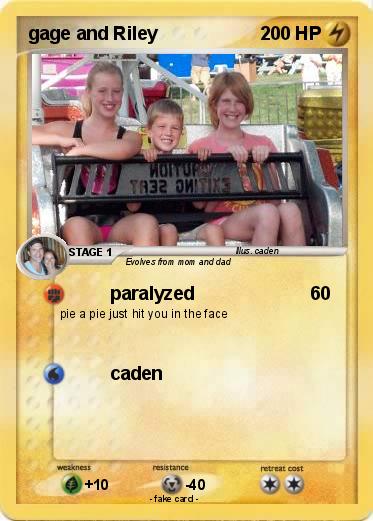 Pokemon gage and Riley