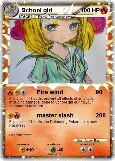 Pokemon School girl