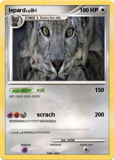 Pokemon lepard