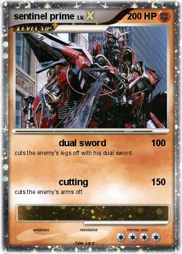 Pokemon sentinel prime