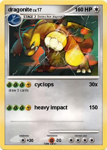 Pokemon dragonite