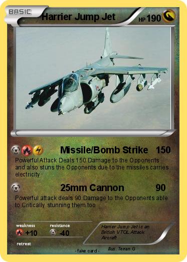 Pokemon Harrier Jump Jet