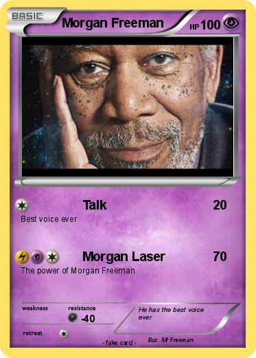 Pokemon Morgan Freeman