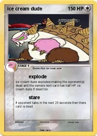 Pokemon ice cream dude