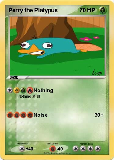 Pokemon Perry the Platypus