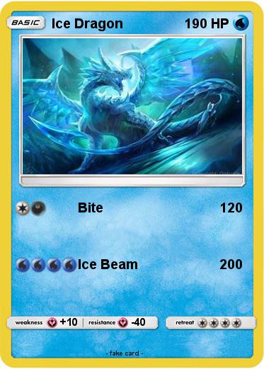 Pokemon Ice Dragon