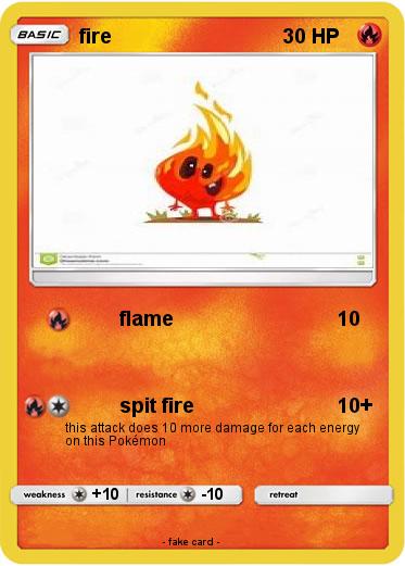 Pokemon fire