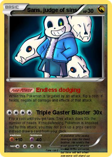 Pokemon Sans, judge of sins