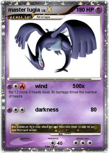 Pokemon master lugia