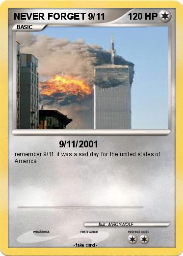 Pokemon NEVER FORGET 9/11