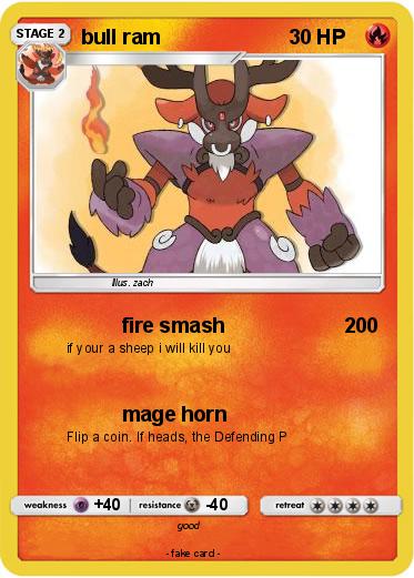 Pokemon bull ram