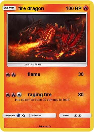 Pokemon fire dragon