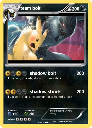 Pokemon team bolt
