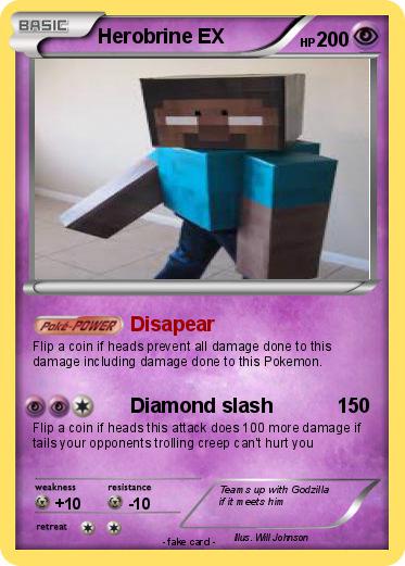 Pokemon Herobrine EX