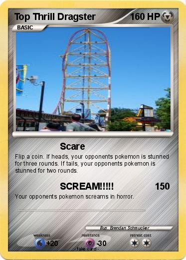 Pokemon Top Thrill Dragster