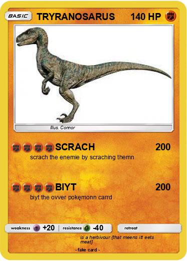 Pokemon TRYRANOSARUS