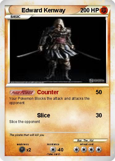 Pokemon Edward Kenway