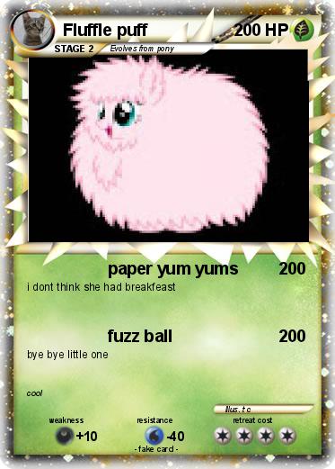 Pokemon Fluffle puff