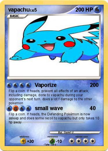 Pokemon vapachu