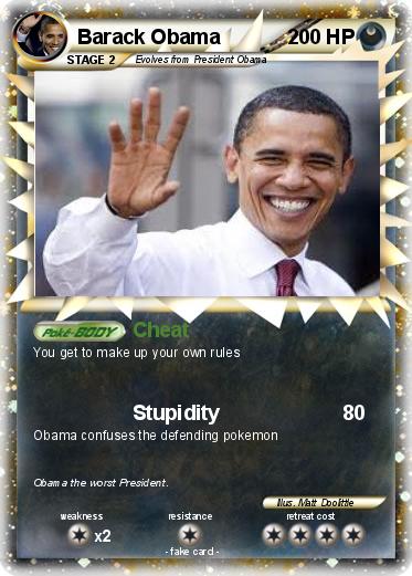 Pokemon Barack Obama