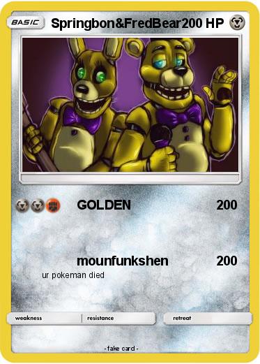 Pokemon Springbon&FredBear