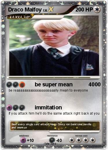 Pokemon Draco Malfoy