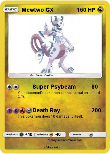 Pokemon Mewtwo GX