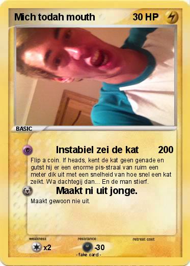 Pokemon Mich todah mouth