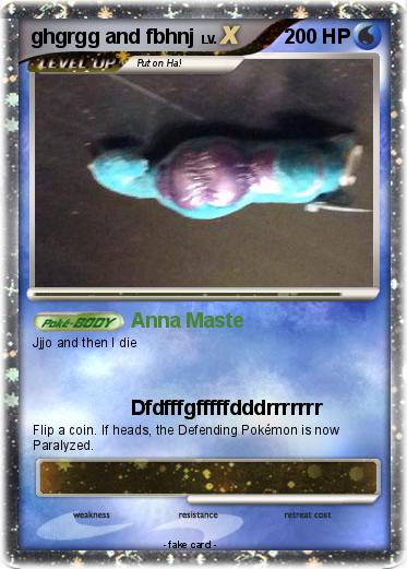 Pokemon ghgrgg and fbhnj