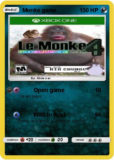 Pokemon Monke game