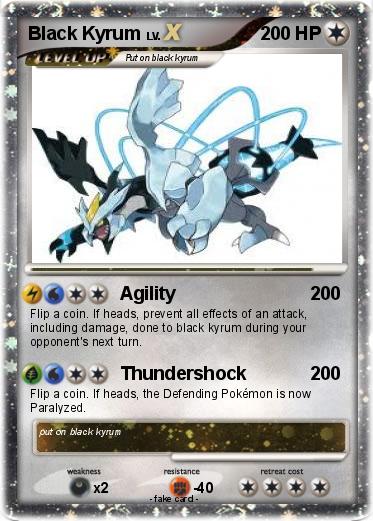 Pokemon Black Kyrum