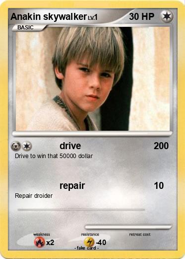 Pokemon Anakin skywalker
