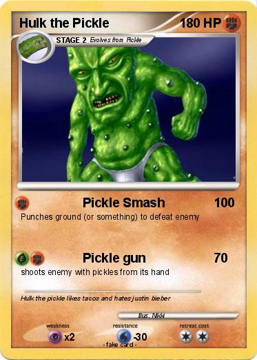 Pokemon Hulk the Pickle