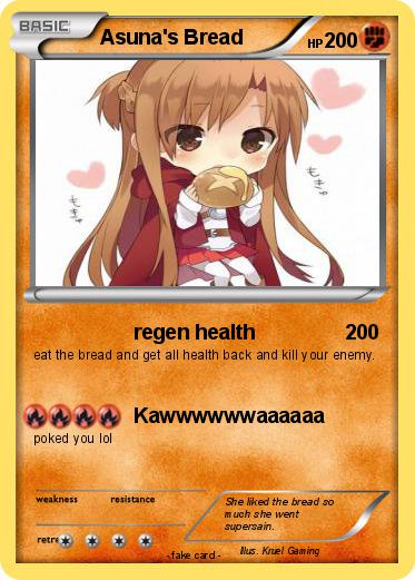 Pokemon Asuna's Bread