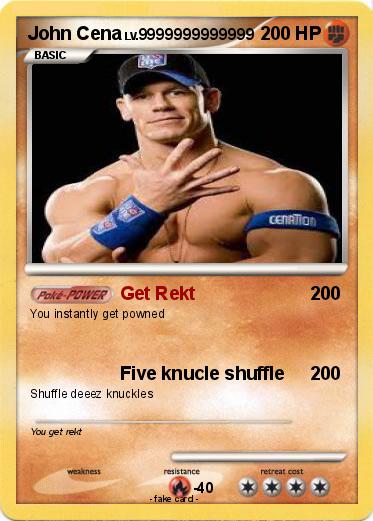 Pokemon John Cena